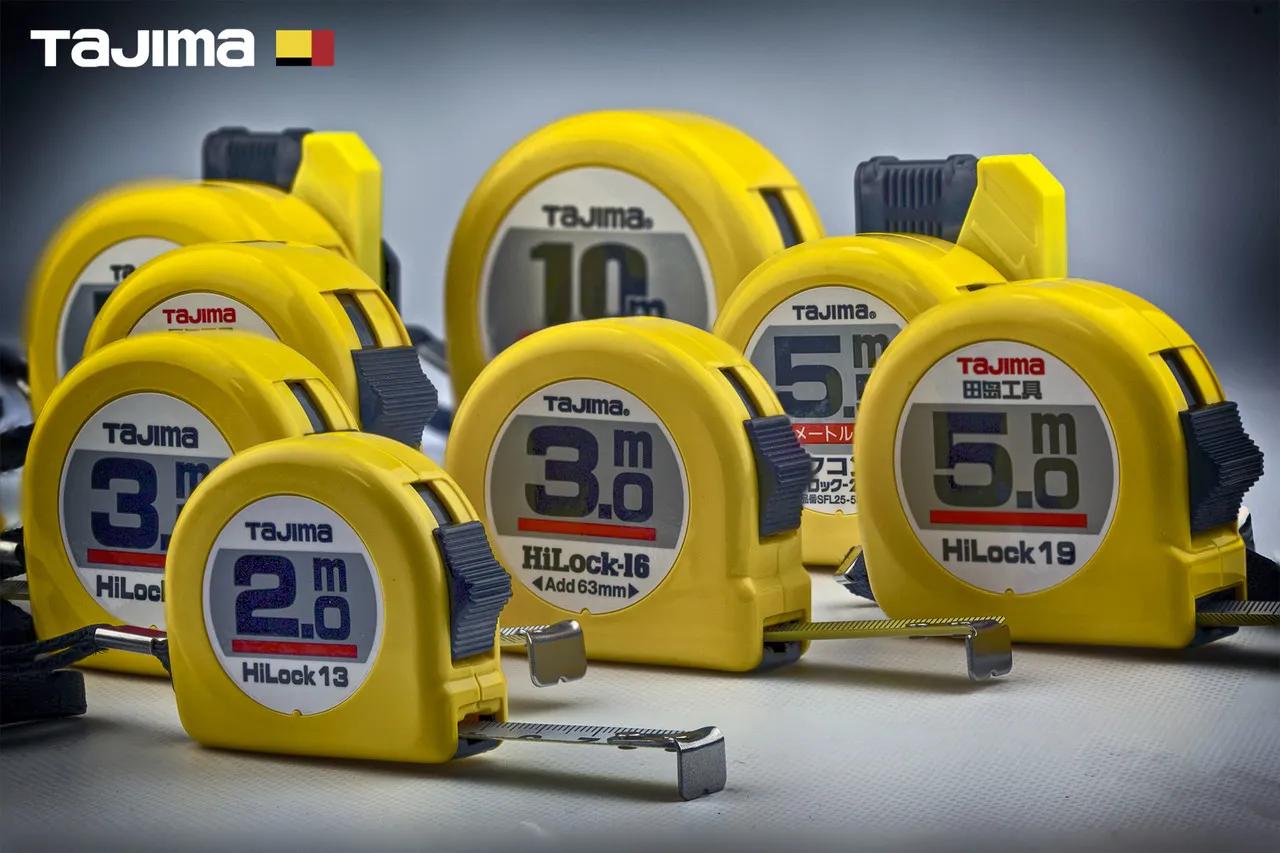 Рулетка будівельна 5,5м х 25мм TAJIMA (Японія) HI LOCK з тримачем на ремінь - 132043