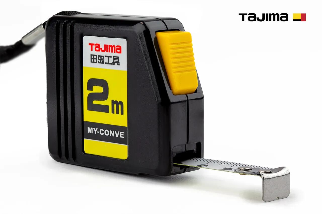 Рулетка будівельна 2м х 13мм TAJIMA (Японія) MY-CONVE MY-20 - 132163