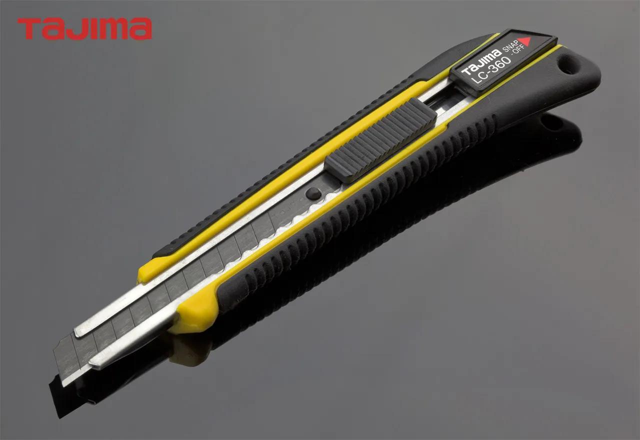 Ніж будівельний 9 мм TAJIMA (Японія) LC360B автоматичний фіксатор GRI 360 - 134721