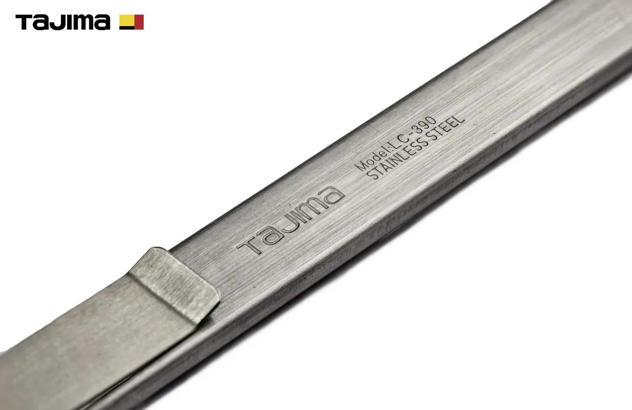 Нож строительный 9 мм TAJIMA (Япония) LC390B угол 30° автоматический фиксатор - 134729