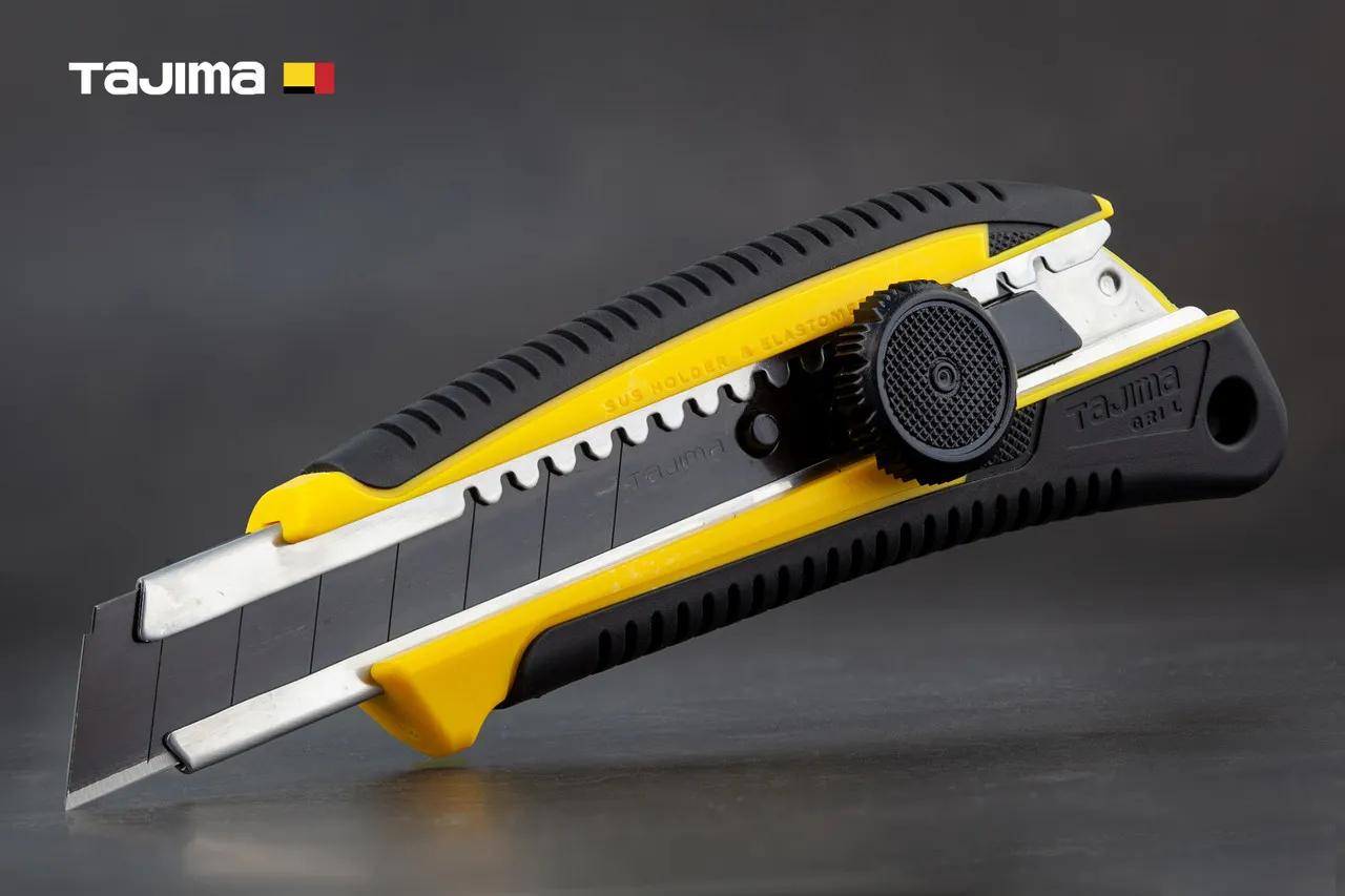 Ніж канцелярський 18 мм TAJIMA (Японія) LC561B гвинтовий фіксатор - 134776