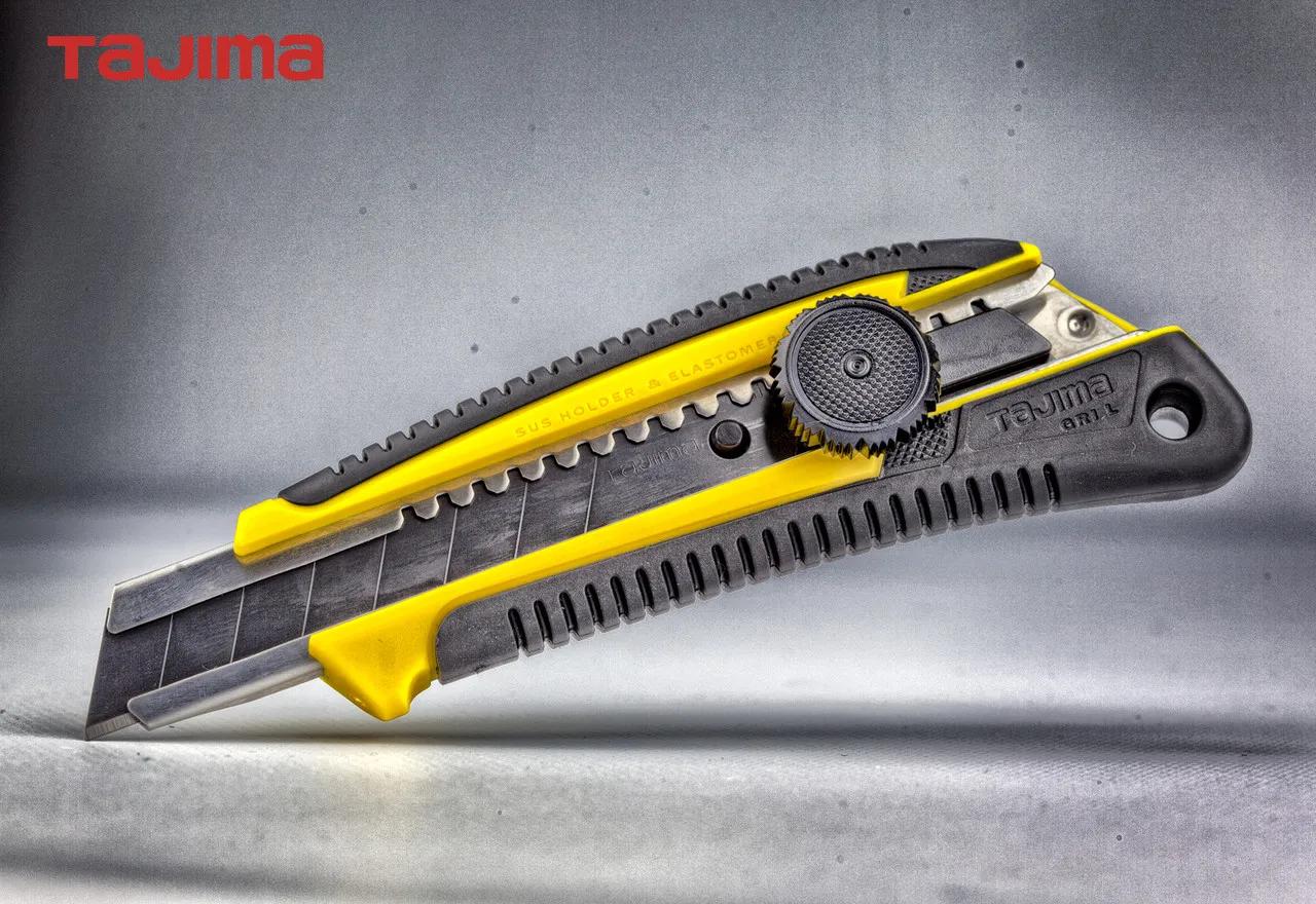 Ніж канцелярський 18 мм TAJIMA (Японія) LC561B гвинтовий фіксатор - 134780