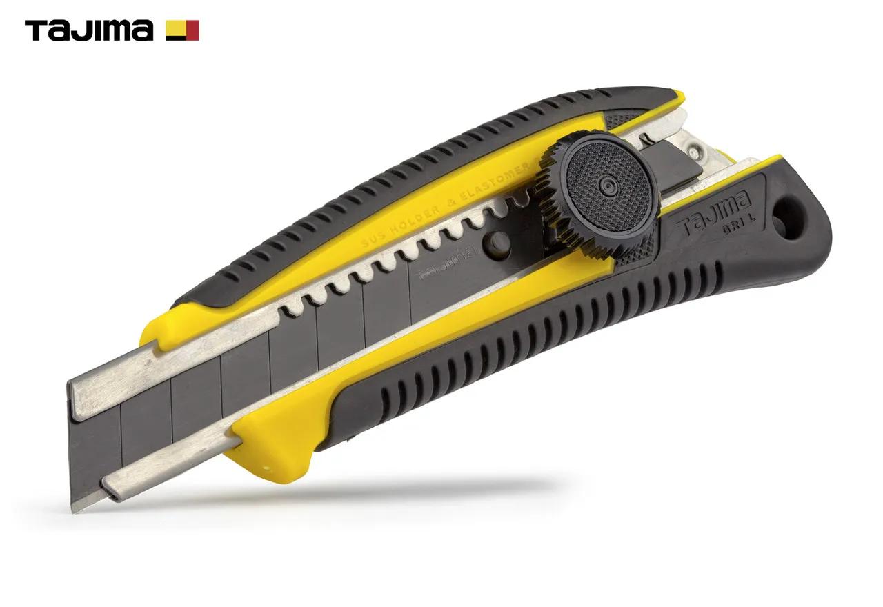 Ніж канцелярський 18 мм TAJIMA (Японія) LC561B гвинтовий фіксатор - 134782