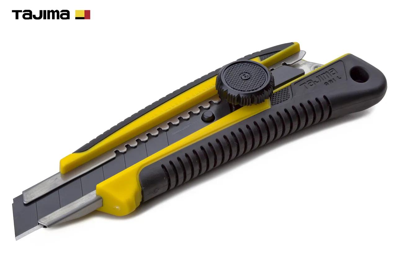 Ніж канцелярський 18 мм TAJIMA (Японія) LC561B гвинтовий фіксатор - 134784