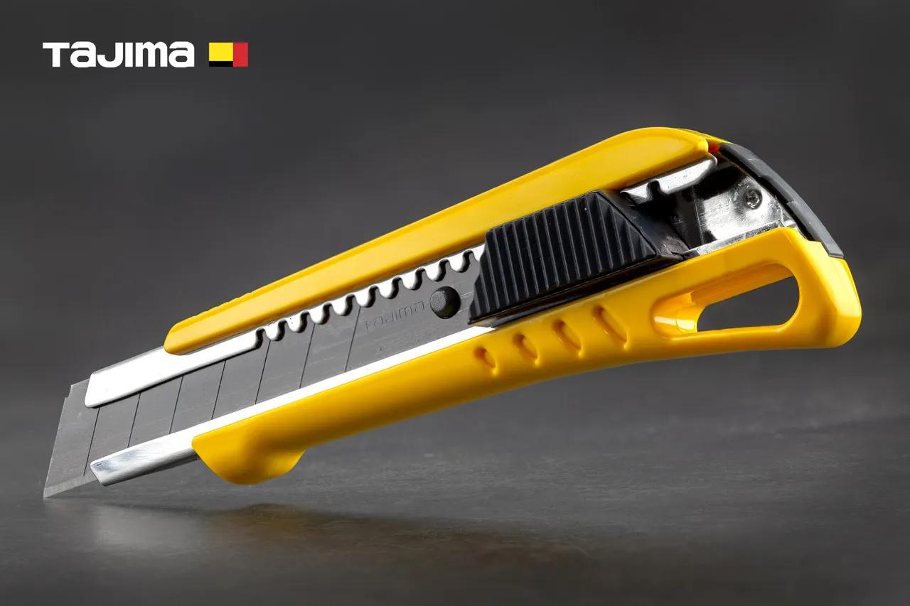 Ніж канцелярський 18 мм TAJIMA (Японія) LC520B автоматичний фіксатор - 134787