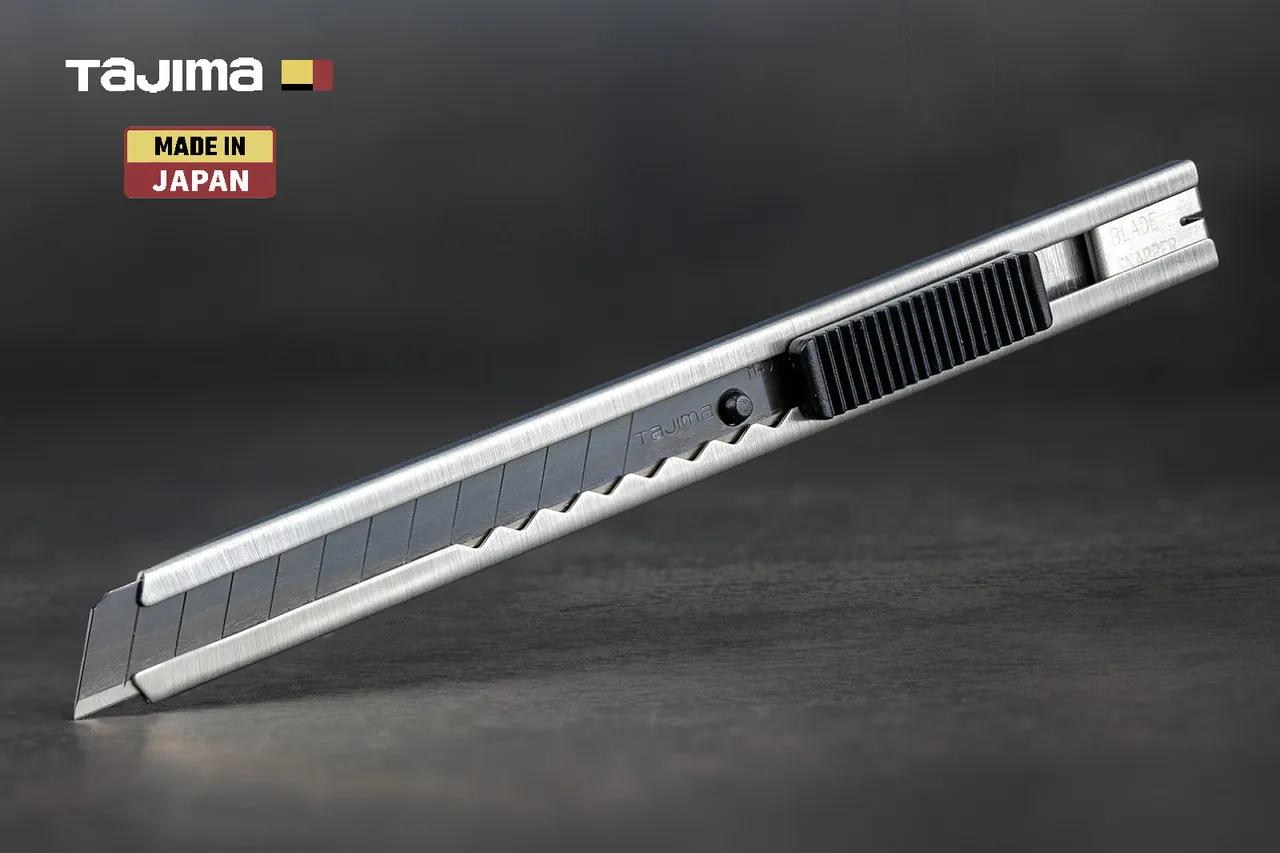 Нож строительный 9 мм TAJIMA (Япония) LC301B автоматический фиксатор - 134844