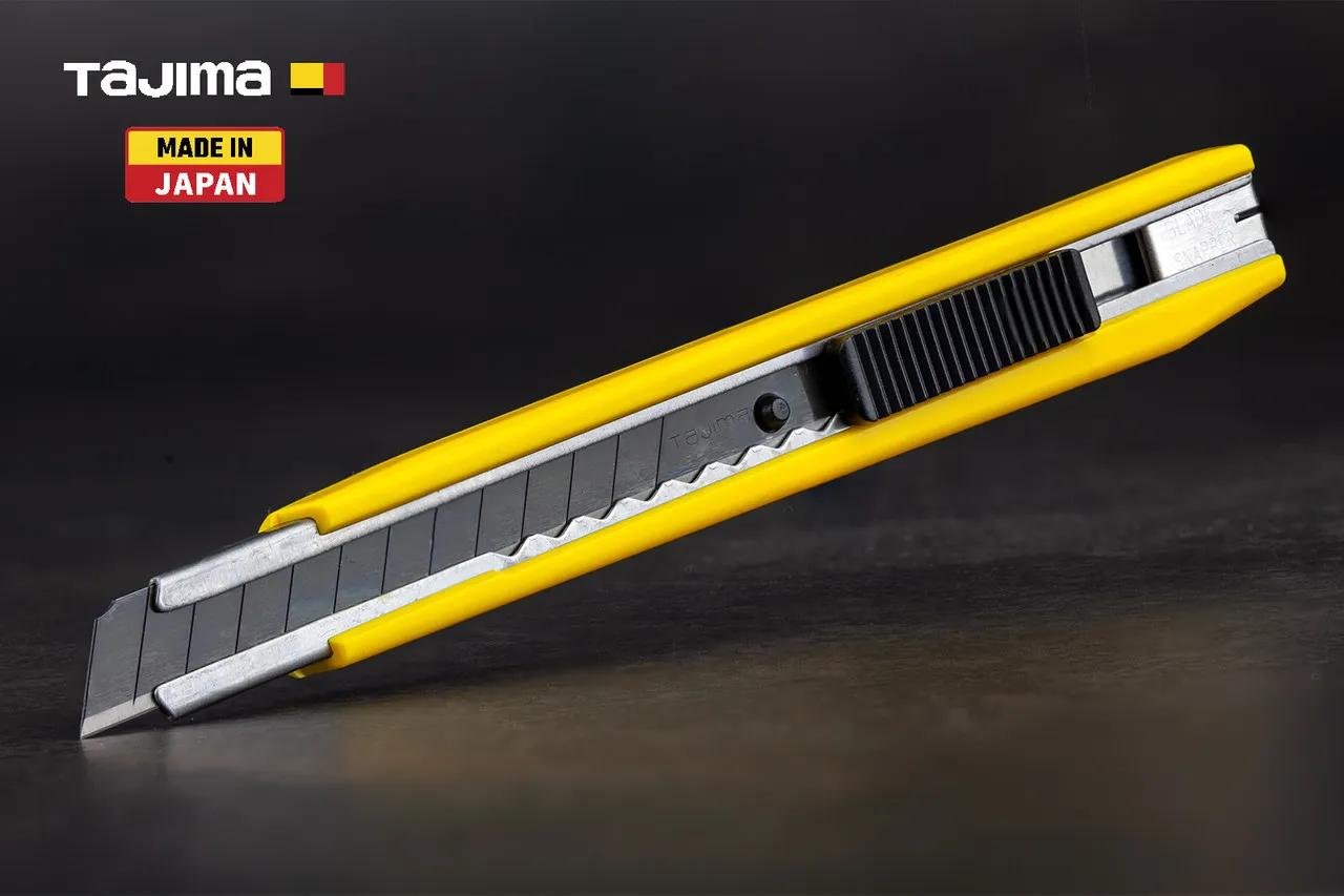 Нож строительный 9 мм TAJIMA (Япония) LC303B автоматический фиксатор - 135002