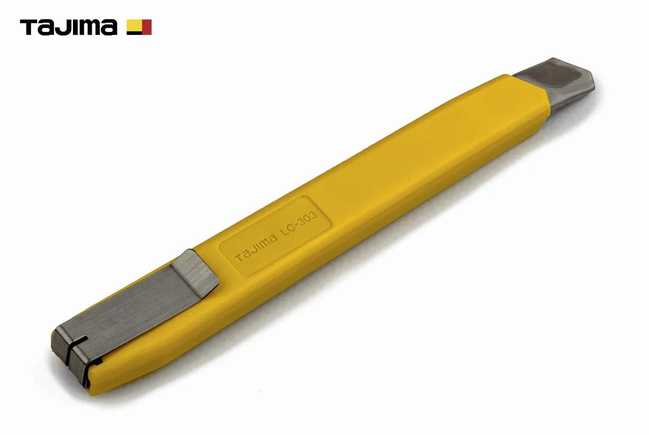 Нож строительный 9 мм TAJIMA (Япония) LC303B автоматический фиксатор - 135007