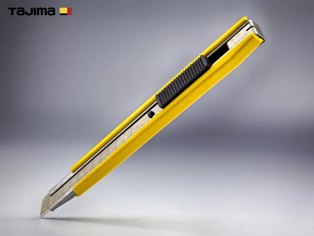 Нож строительный 9 мм TAJIMA (Япония) LC303B автоматический фиксатор - 135010