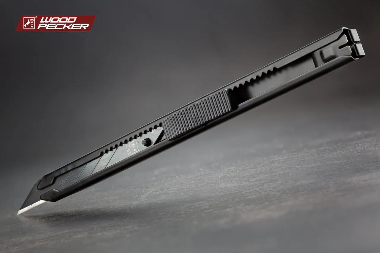 Ніж канцелярський 9мм автофіксатор Woodpecker FD-707S - 135082