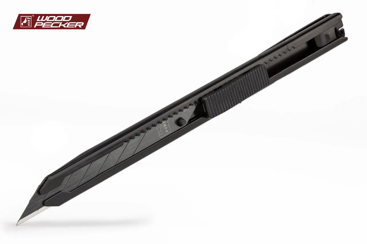 Ніж канцелярський 9мм автофіксатор Woodpecker FD-707S - 135085
