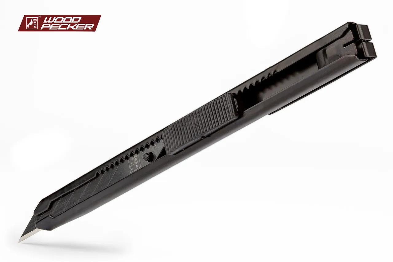 Ніж канцелярський 9мм автофіксатор Woodpecker FD-707S - 135088