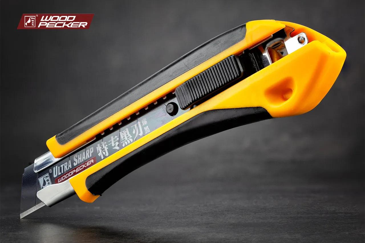 Ніж канцелярський 18мм автофіксатор Woodpecker FD-785 - 135122