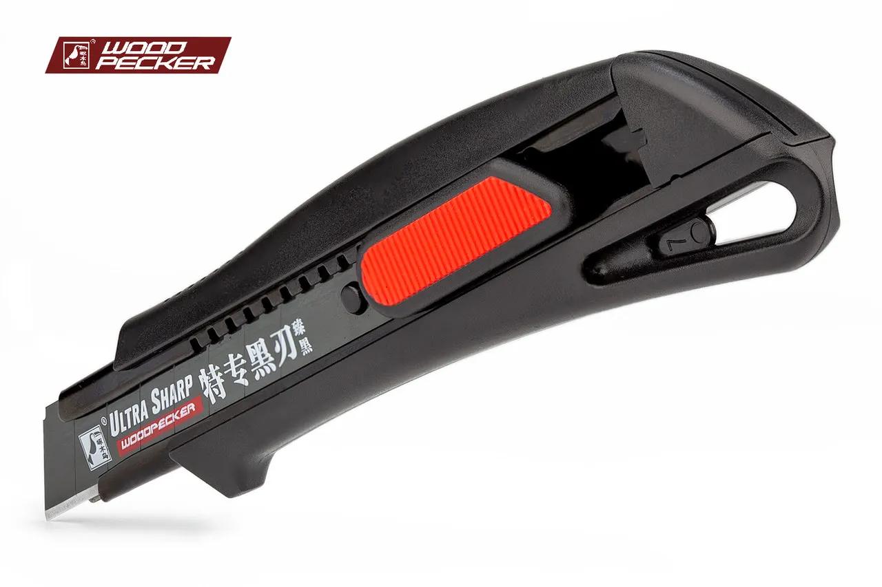 Ніж канцелярський 18мм автофіксатор Woodpecker FD-7816 - 135146
