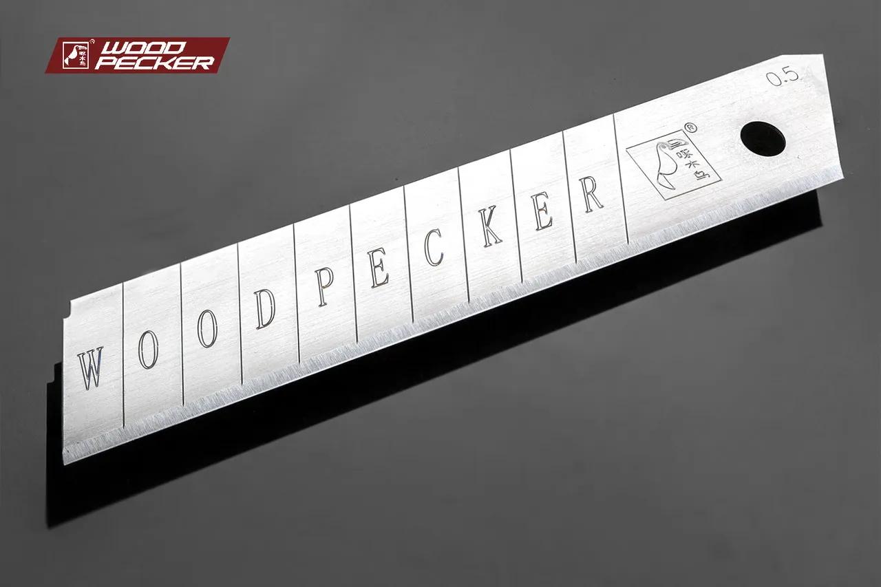 Лезвия для канцелярского ножа 18мм Woodpecker серые 50шт FD-01 - 135317