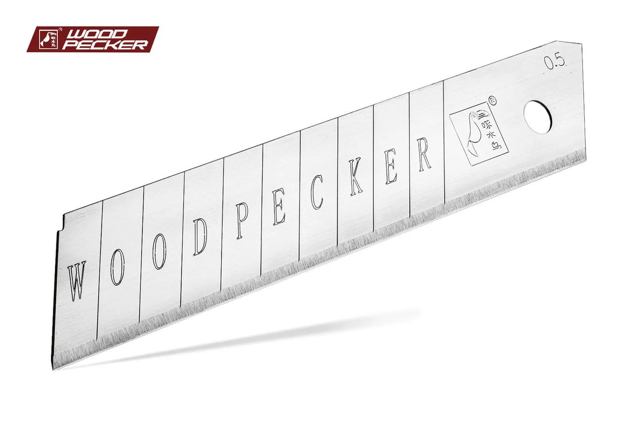 Лезвия для канцелярского ножа 18мм Woodpecker серые 50шт FD-01 - 135323