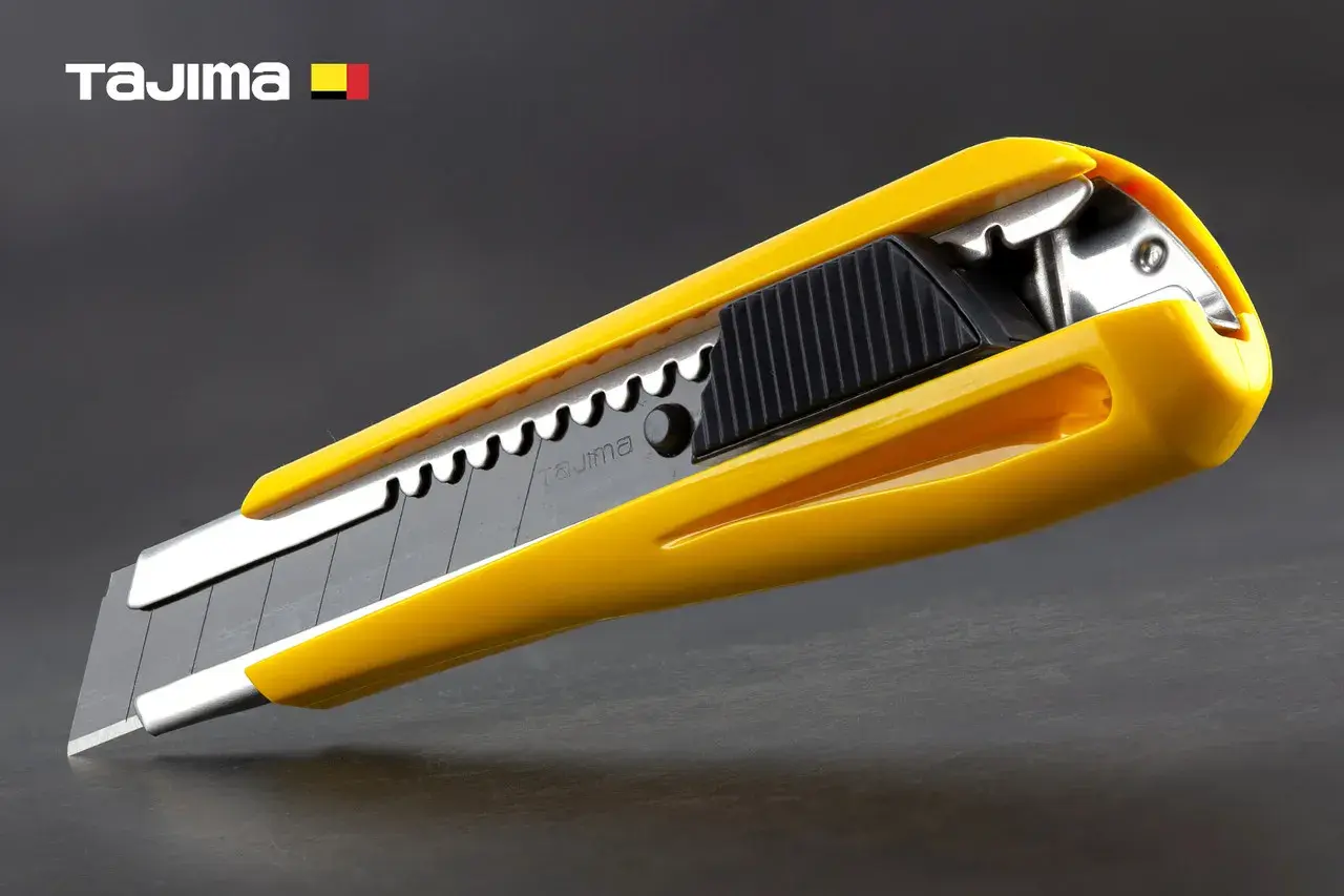 Ніж канцелярський 18 мм TAJIMA (Японія) LC550B автоматичний фіксатор - 135377