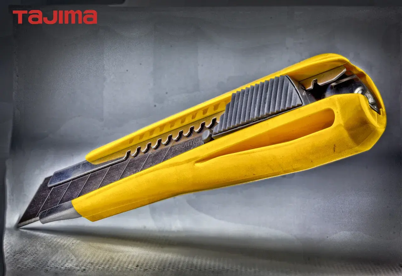 Ніж канцелярський 18 мм TAJIMA (Японія) LC550B автоматичний фіксатор - 135380