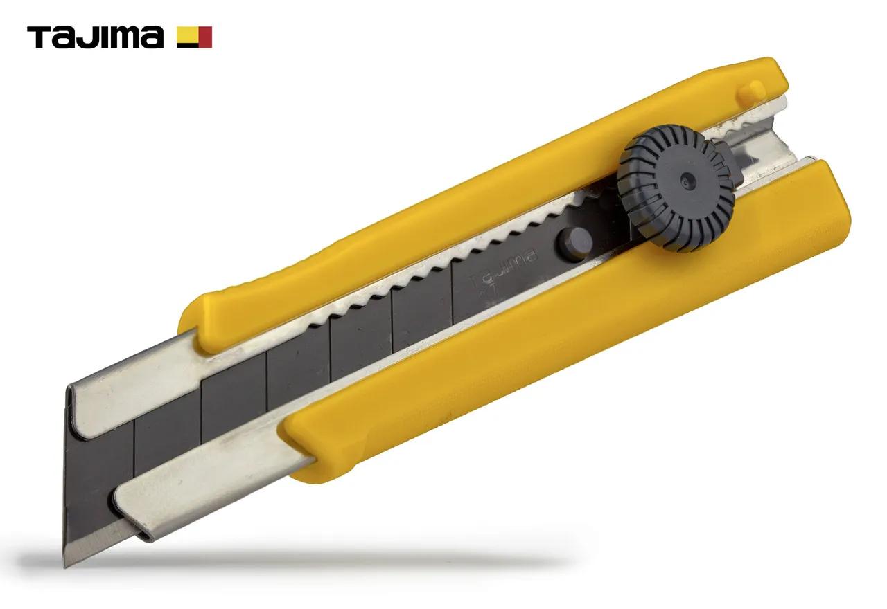 Ніж канцелярський 25 мм TAJIMA (Японія) LC650B гвинтовий фіксатор - 135431