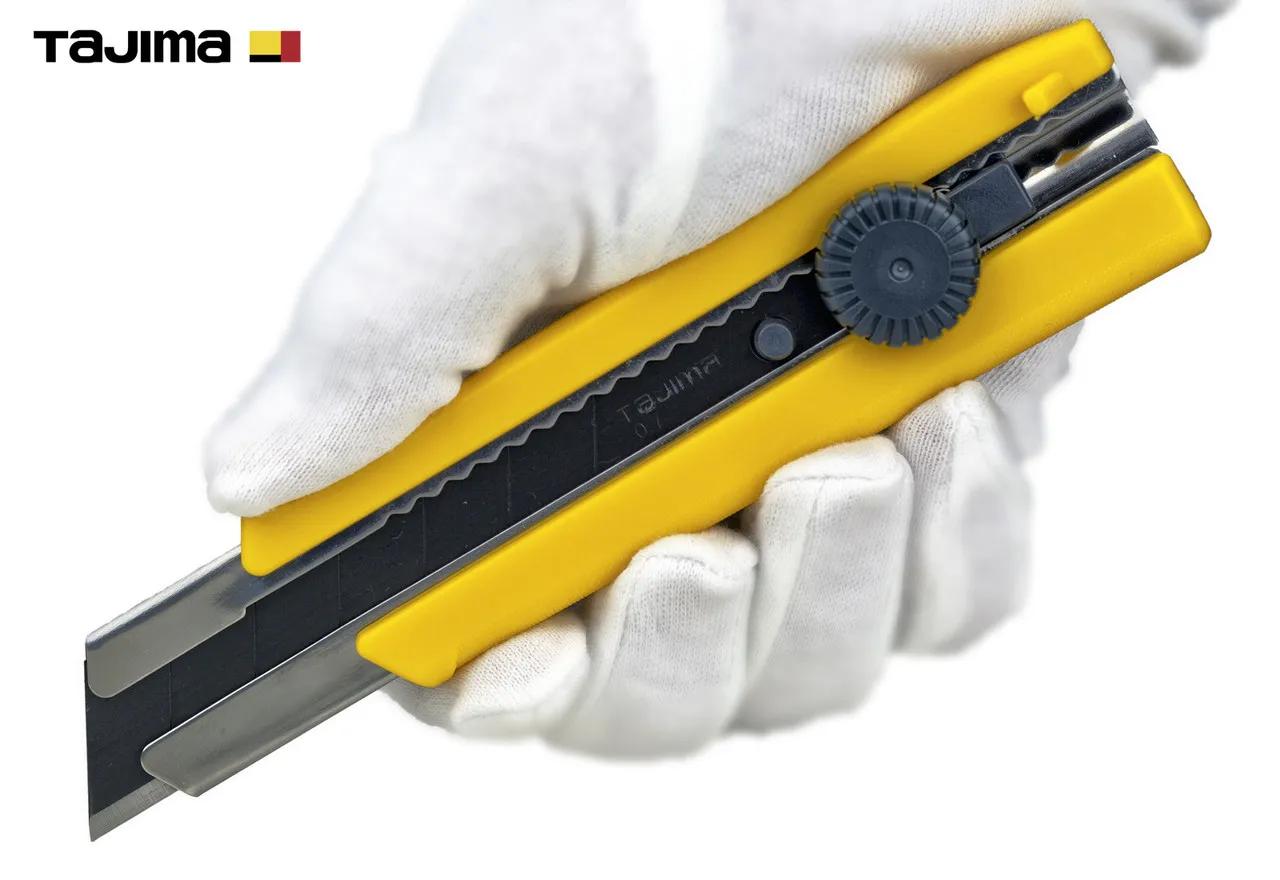 Ніж канцелярський 25 мм TAJIMA (Японія) LC650B гвинтовий фіксатор - 135436