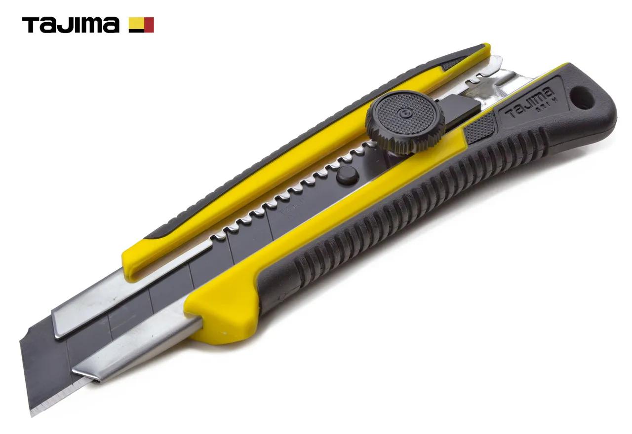 Ніж канцелярський 25 мм TAJIMA (Японія) LC661B гвинтовий фіксатор - 135453