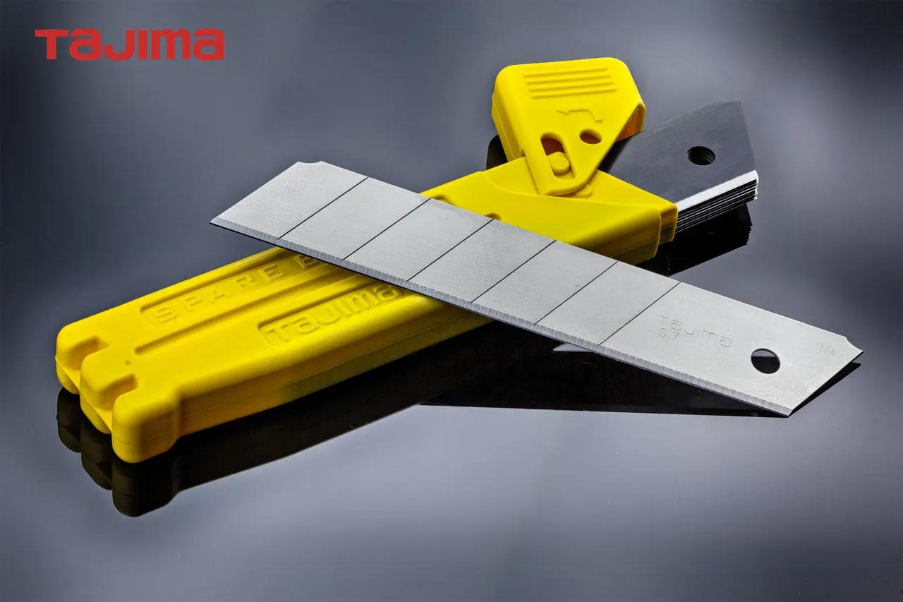 Леза для канцелярського ножа 25 мм TAJIMA (Японія) LB65H сегментні 10 шт - 135543