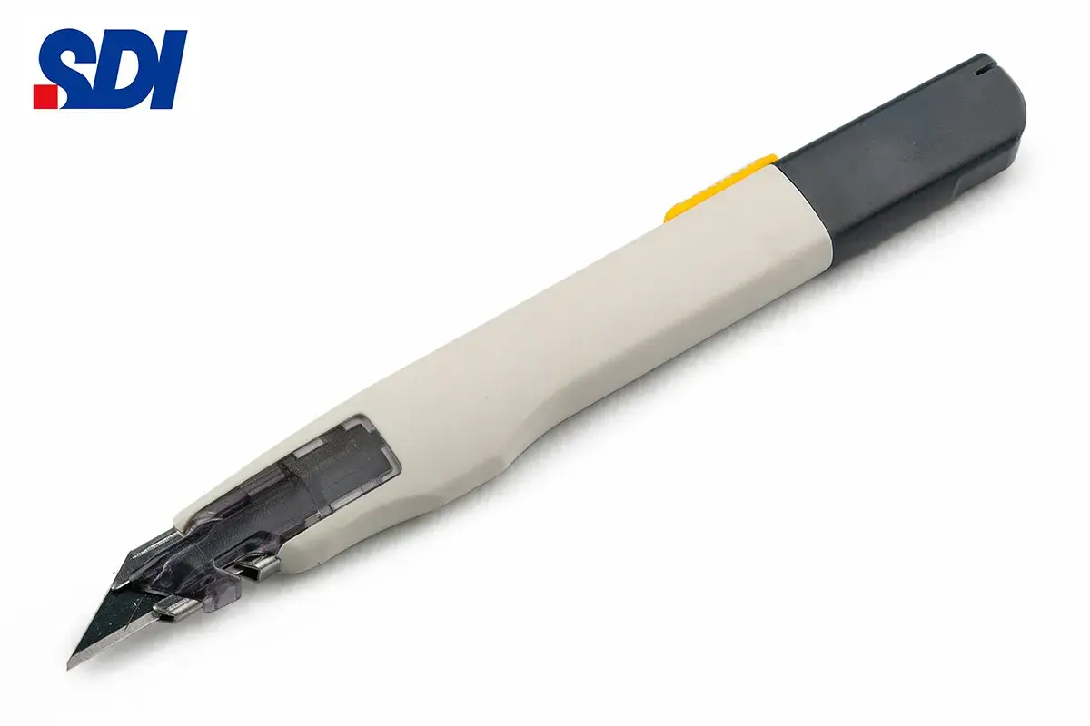 Ніж канцелярский 9 мм кут 30° автофіксатор SDI 0443C - 135555