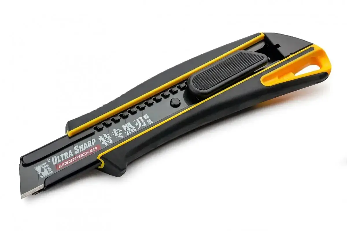 Ніж будівельний 18мм автофіксатор Woodpecker FD-7821 - 135564
