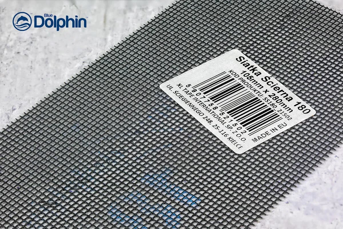 Шлифовальная сетка Blue Dolphin 280х105 мм Р180 - 800846101