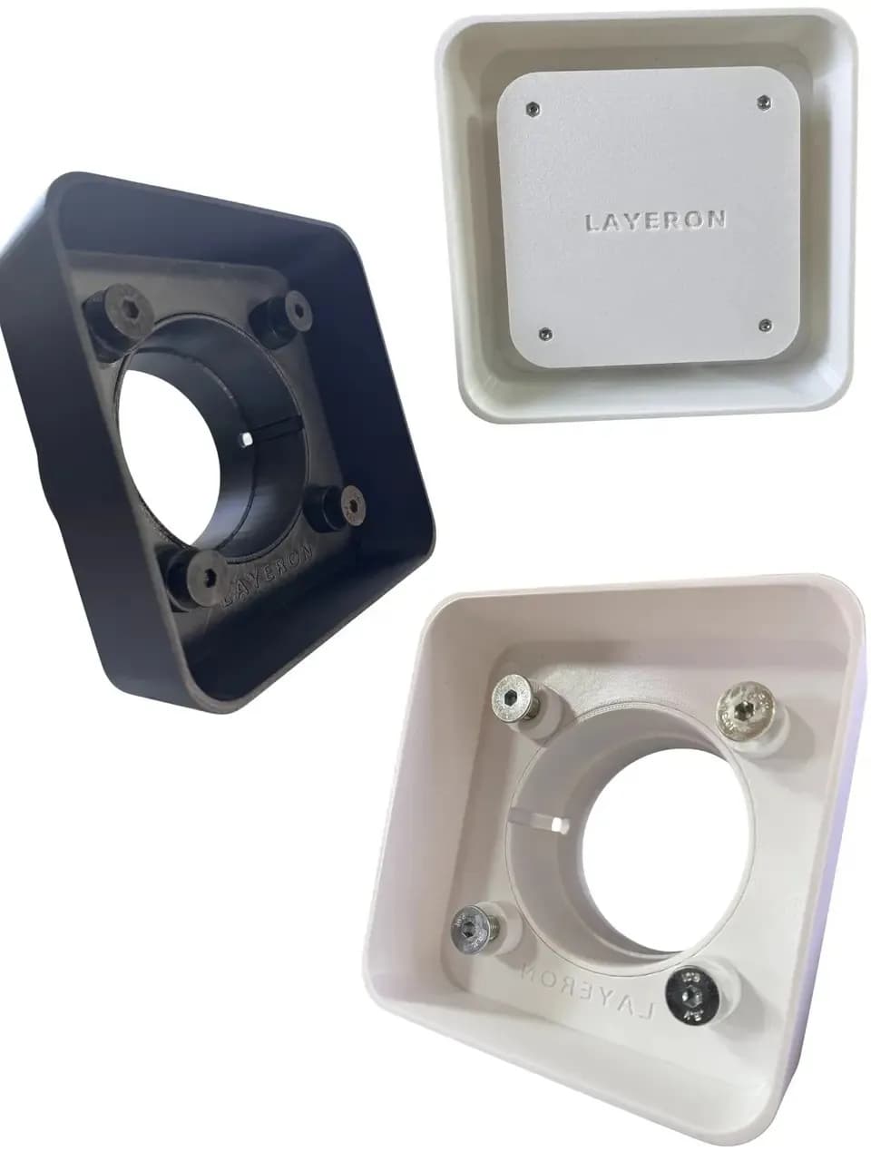 Пластиковый корпус вентилятора скрытого монтажа Layeron D100 (L0028) - 044292072
