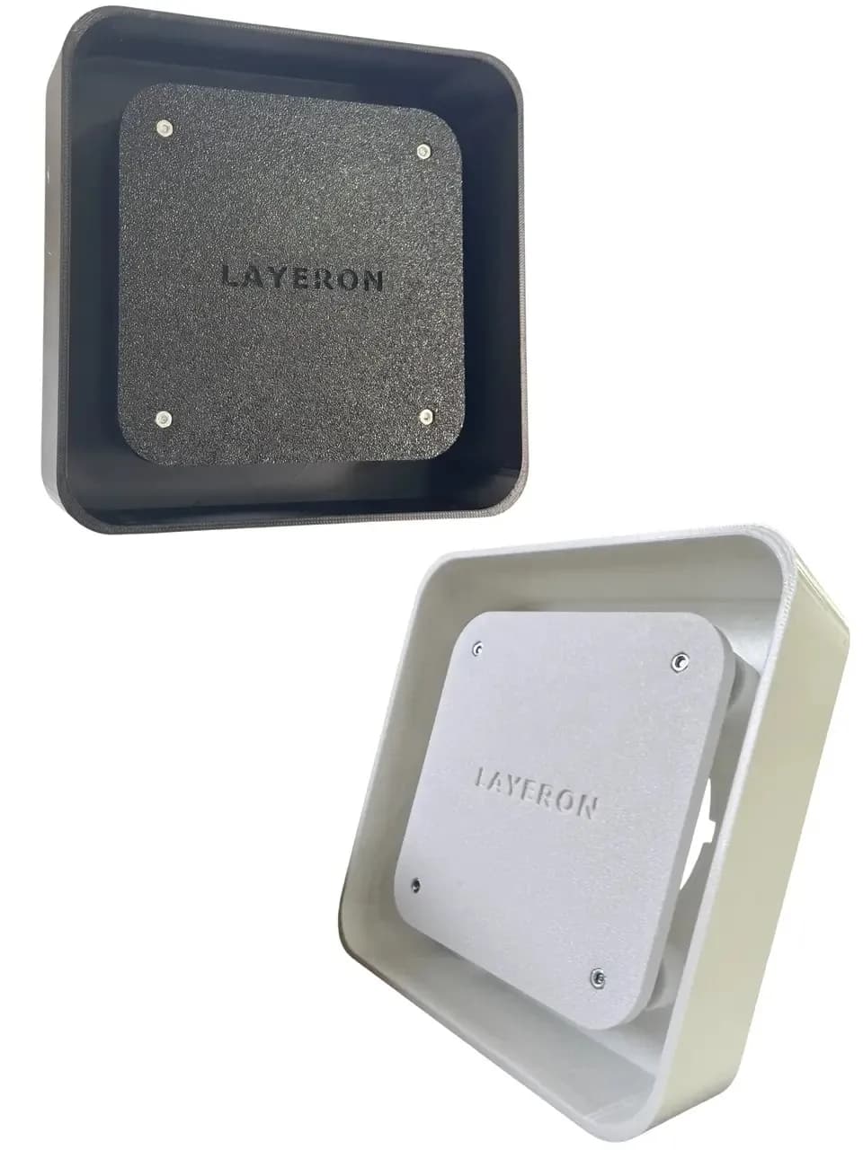Пластиковый корпус вентилятора скрытого монтажа Layeron D100 (L0028) - 044292072