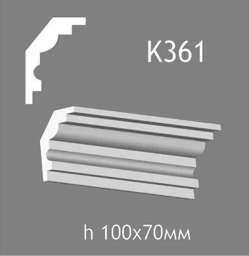 Карниз стельовий із гіпсу A7Studio К361 - 137100