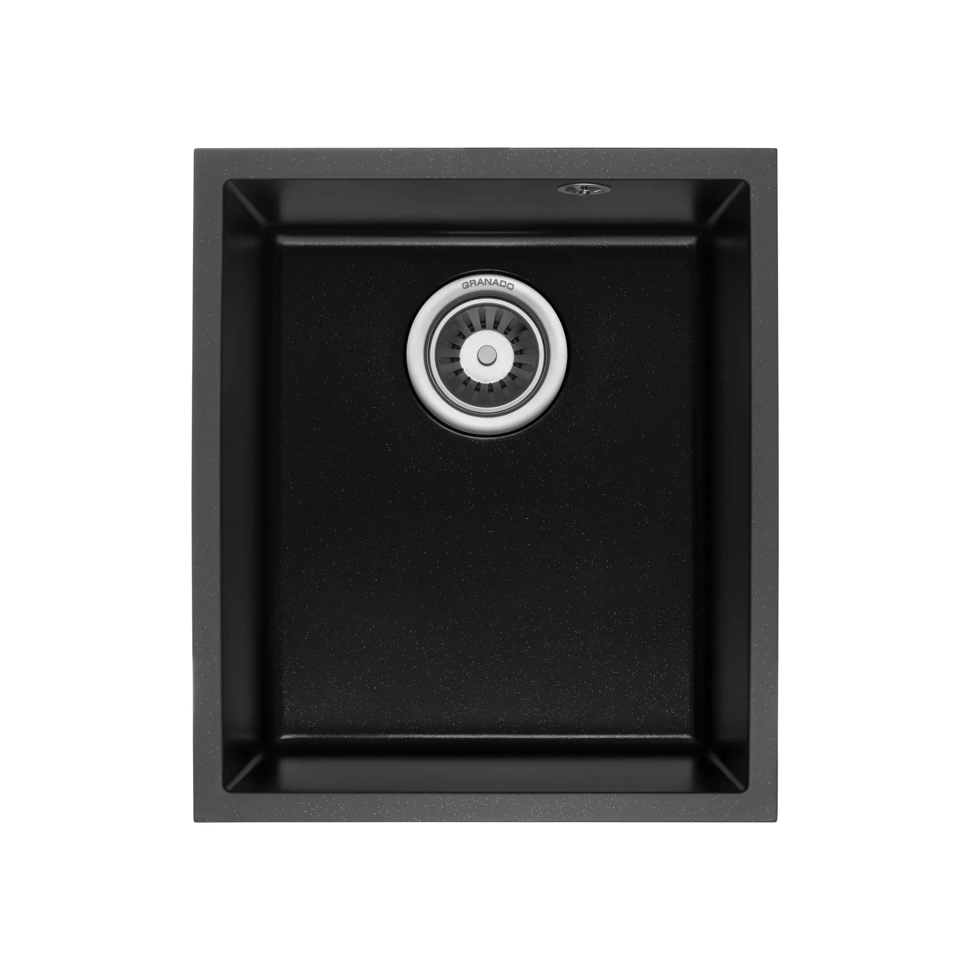 Мойка GRANADO Under top MINI black shine - 976573629