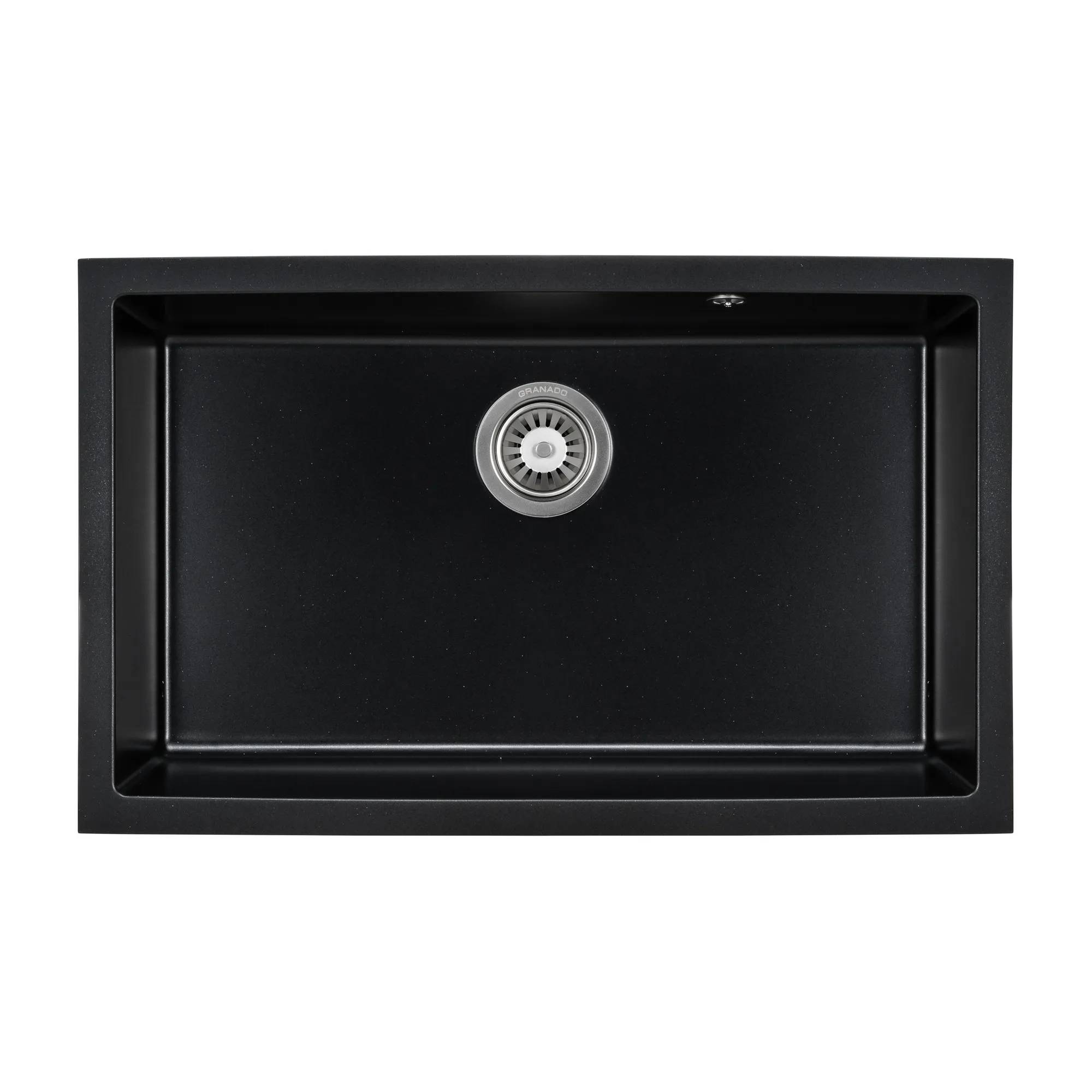 Мойка GRANADO Under top XL Black shine - 137565