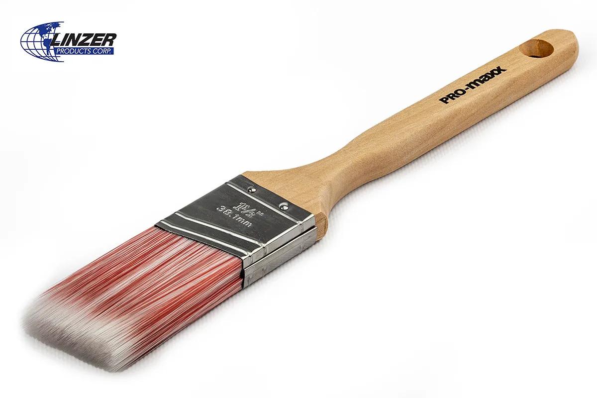 Пензель малярський Linzer Pro-maxx 1½"" (38,1мм) косий зріз - 137815