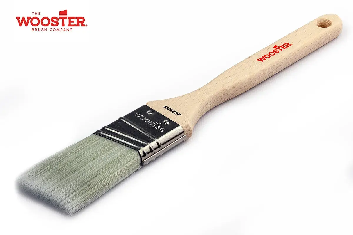 Кисть малярная Wooster Silver Tip (угловой срез) 38 мм - 137833