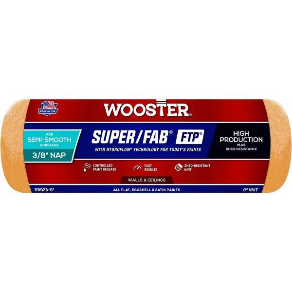 Валик малярний Wooster Super/Fab FTP, RR923-9, 23 см, ворс 10 мм - 138593