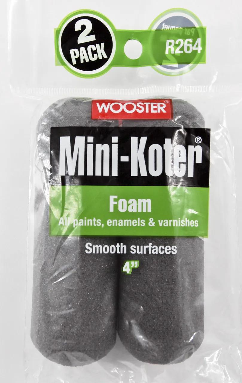 Комплект мініваликів Wooster Foam Mini-Koter R264-4, 10 см, 2 шт - 138671