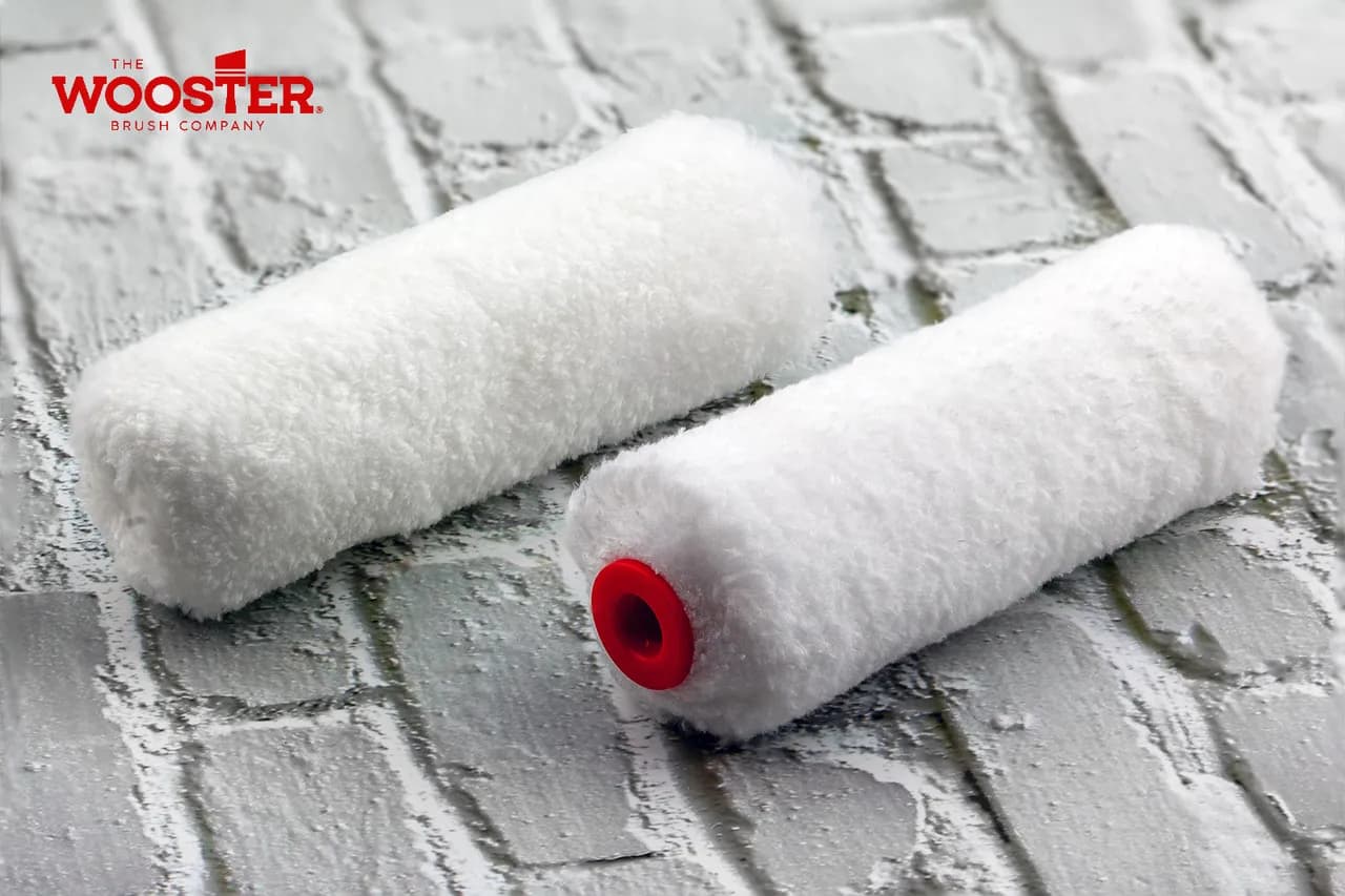 Комплект мініваликів Wooster Microfiber R316-4, 10 см, ворс 13 мм, 2 шт - 138682