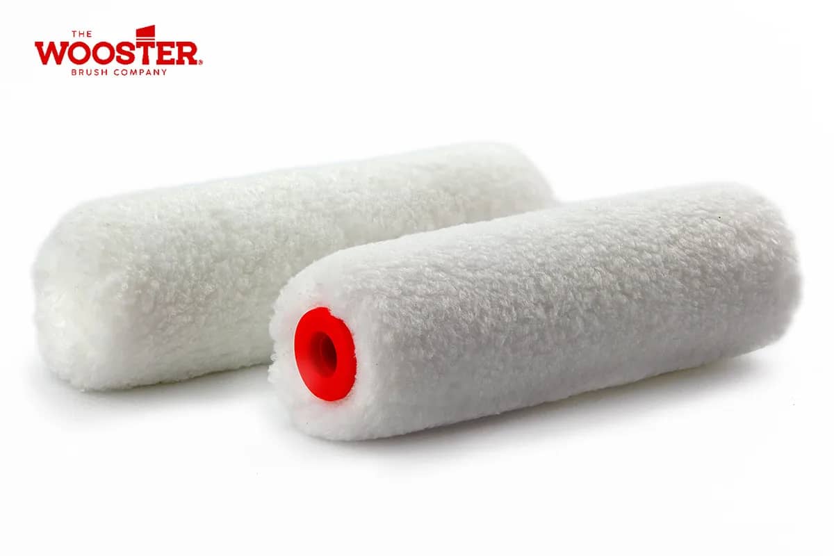 Комплект мініваликів Wooster Microfiber R316-4, 10 см, ворс 13 мм, 2 шт - 138684