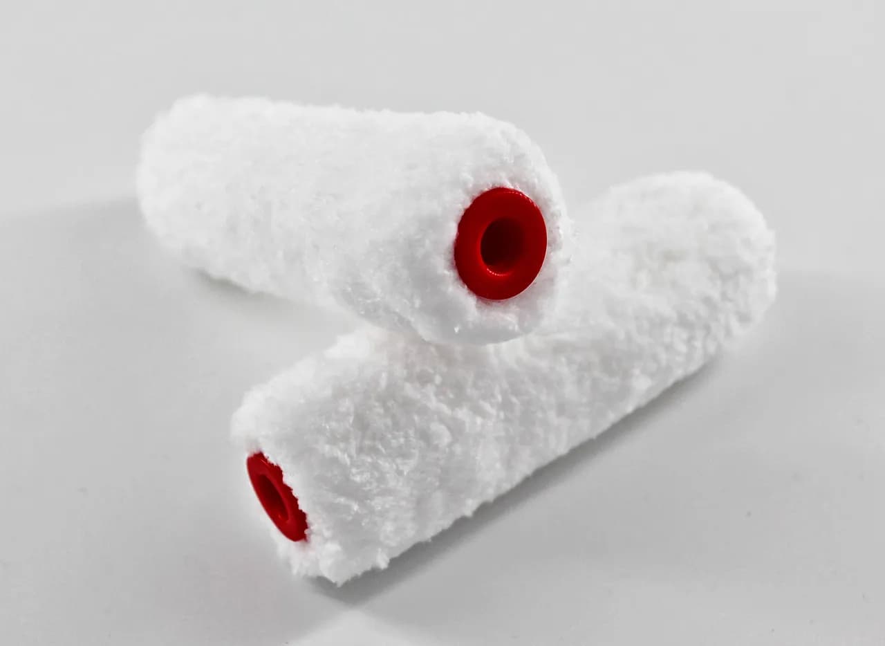 Комплект мініваликів Wooster Microfiber R316-4, 10 см, ворс 13 мм, 2 шт - 138686