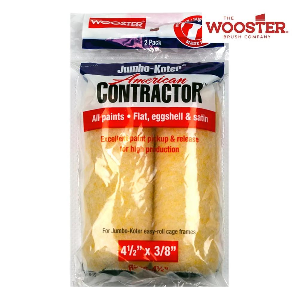 Комплект мініваликів Wooster American Contractor R566-4, 10 см, ворс 13 мм, 2 шт - 138724