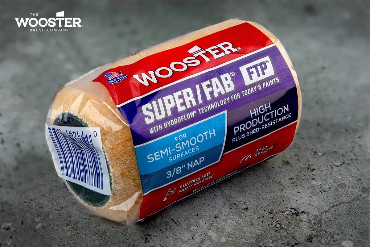Валик малярный Wooster Super/Fab 10 см, ворс 10 мм - 138758