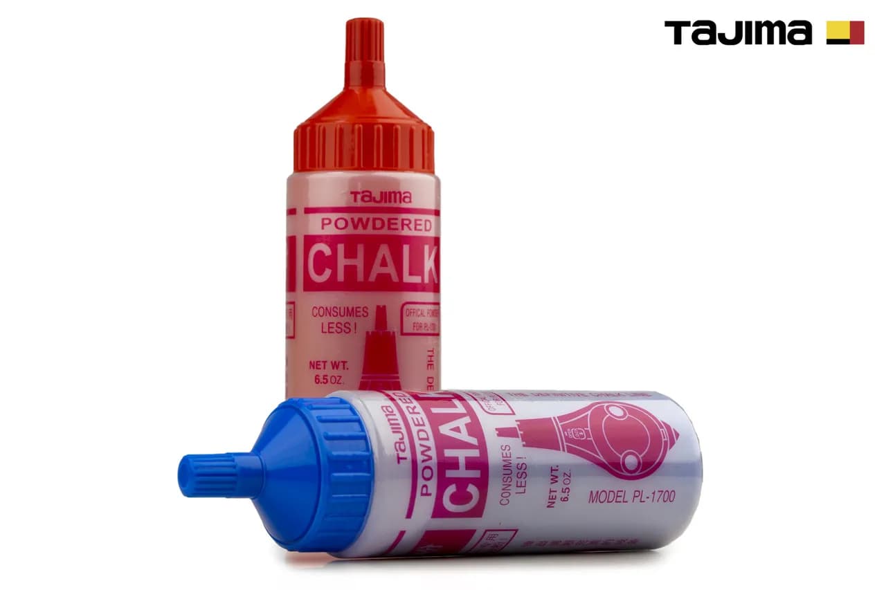 Порошок крейдяний 220 г TAJIMA (Японія) PLC-B для розмічальних шнурів (синій) - 078160348