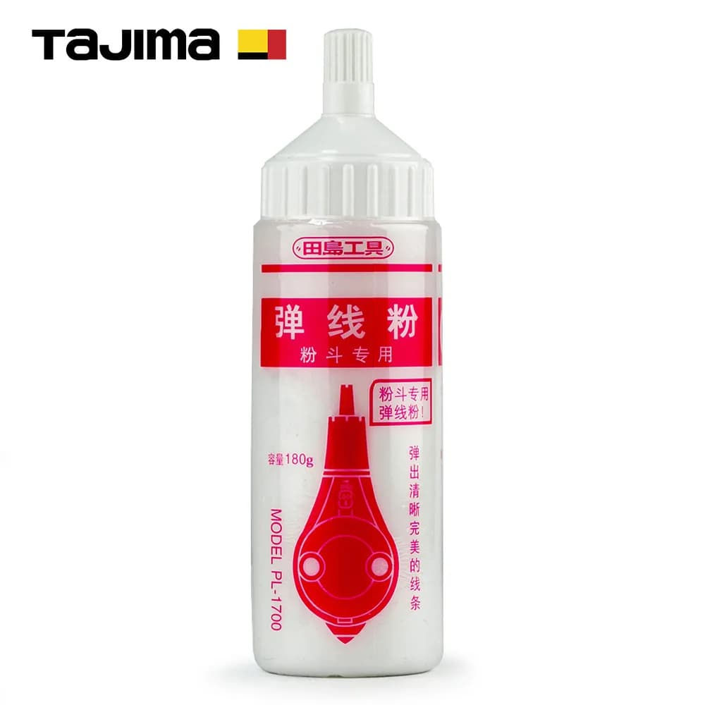 Порошок крейдяний 220 г TAJIMA (Японія) PLC-W для розміткових шнурів (білий) - 565998006
