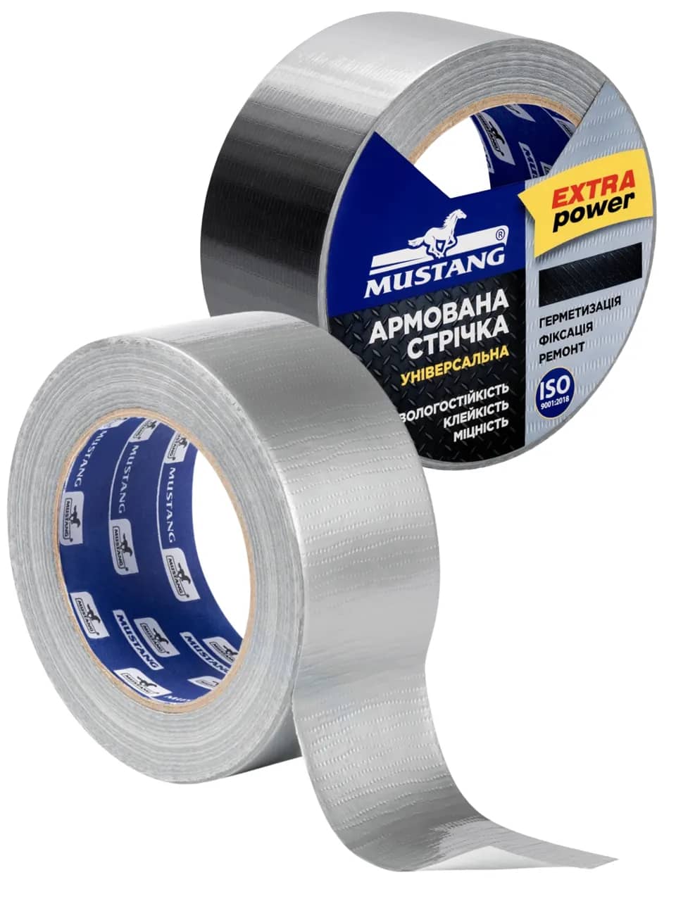 Армированная лента Mustang DUCT TAPE 50мм*25м (DT5025) - 139199