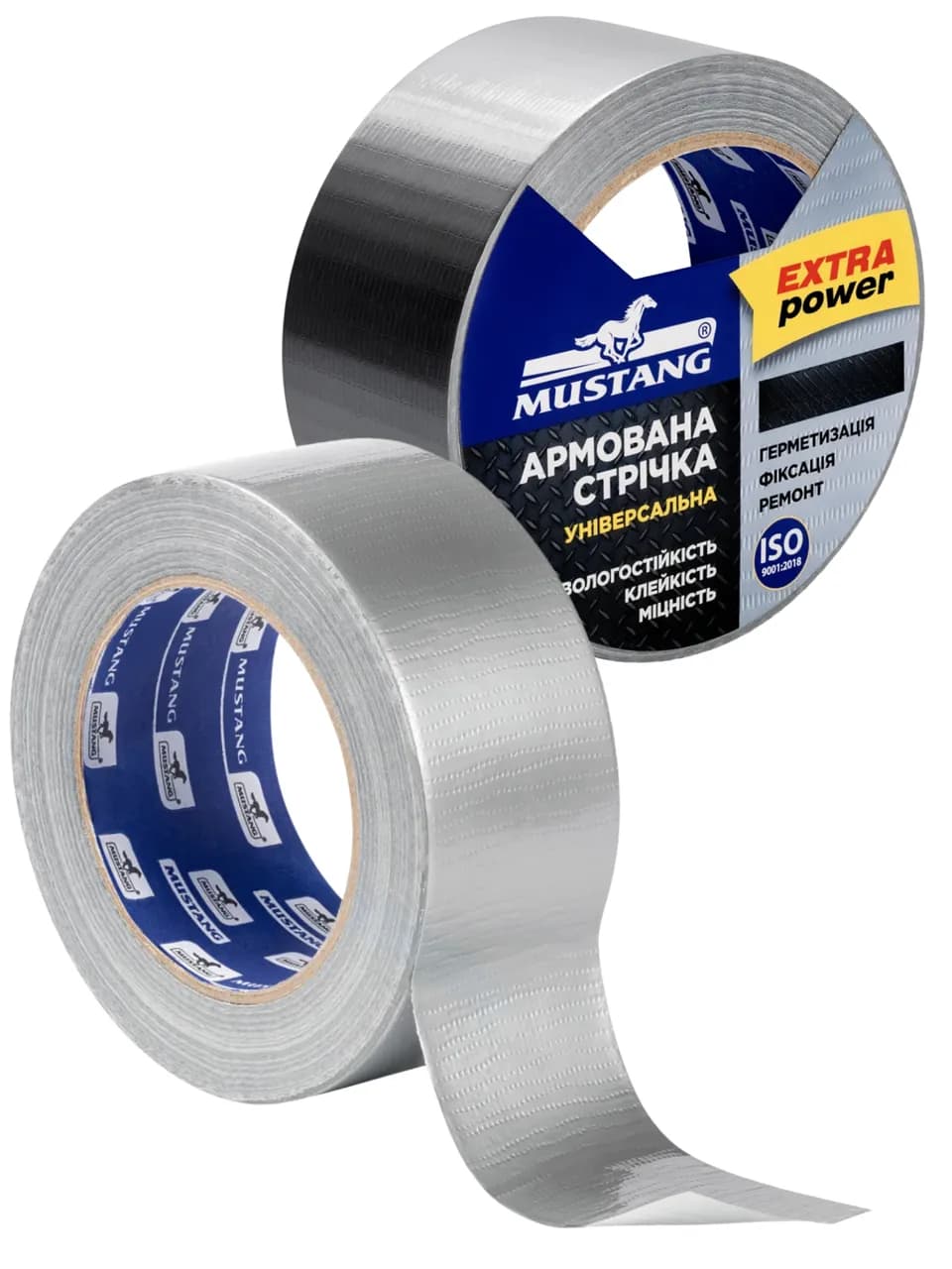 Армированная лента Mustang DUCT TAPE 50мм*25м (DT5025) - 519984375