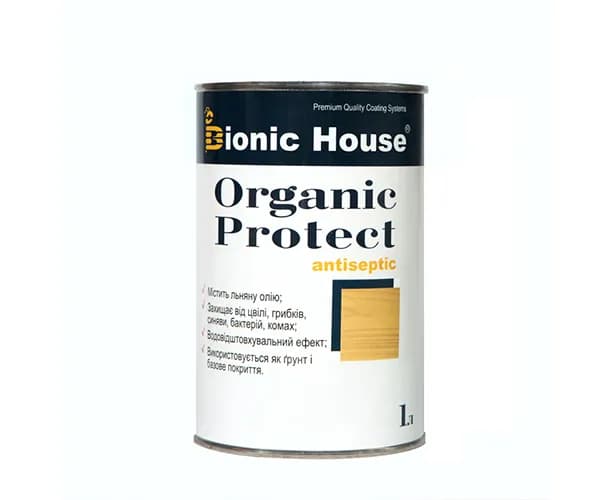 ORGANIC PROTECT - Антисептик по дереву на органической основе 1л - 558233844
