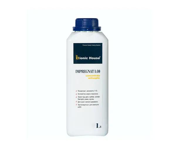 ANTISEPTIC СONCENTRATE 1:10 -Концентрат транспортного антисептика, пропитка для древесины 1л - 139242