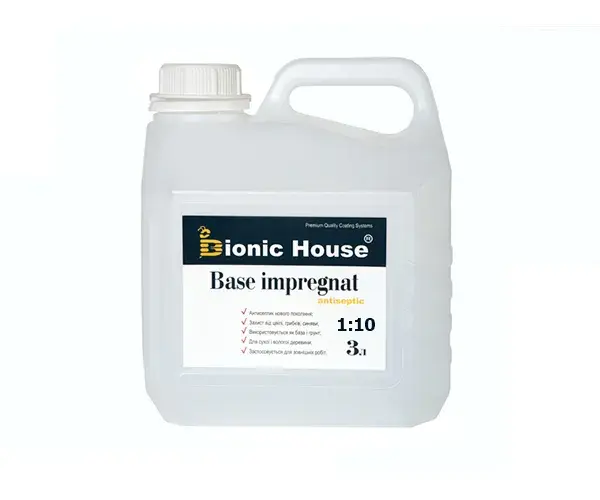 ANTISEPTIC СONCENTRATE 1:10 -Концентрат транспортного антисептика, пропитка для древесины 3л - 139243